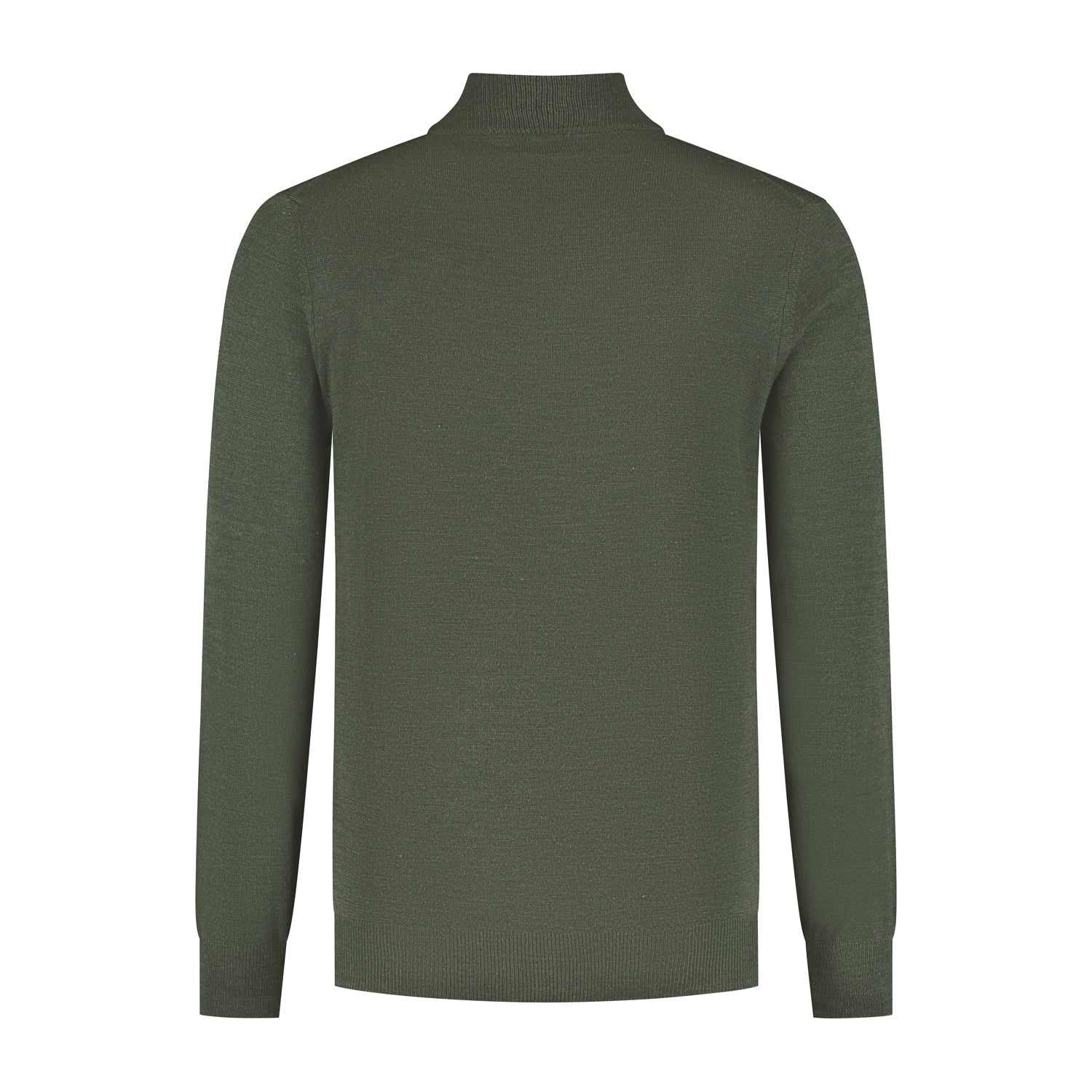 Halfzip merinoblend forest - Gents