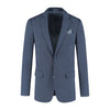 Jacket stretch birdseye blue - Gents