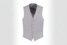 Jacquet compleet grijze vest voor moderne gentleman met verfijnde look en tijdloze stijl.