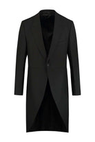 Jacquet compleet elegante zwarte jas voor de moderne gentleman met verfijnde stijl.