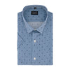 Korte mouw streep stip blauw - wit - Gents