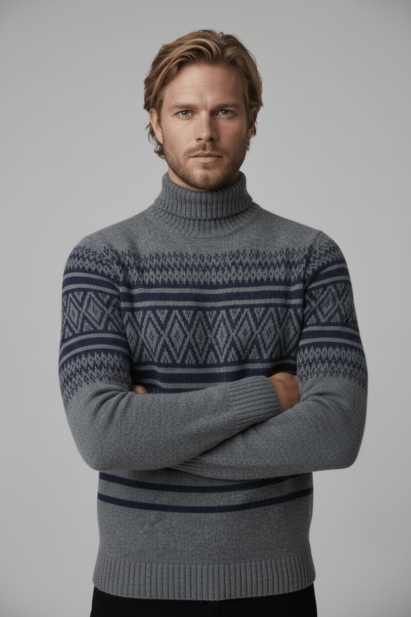 Noorsetrui grijsblauw - pose 2