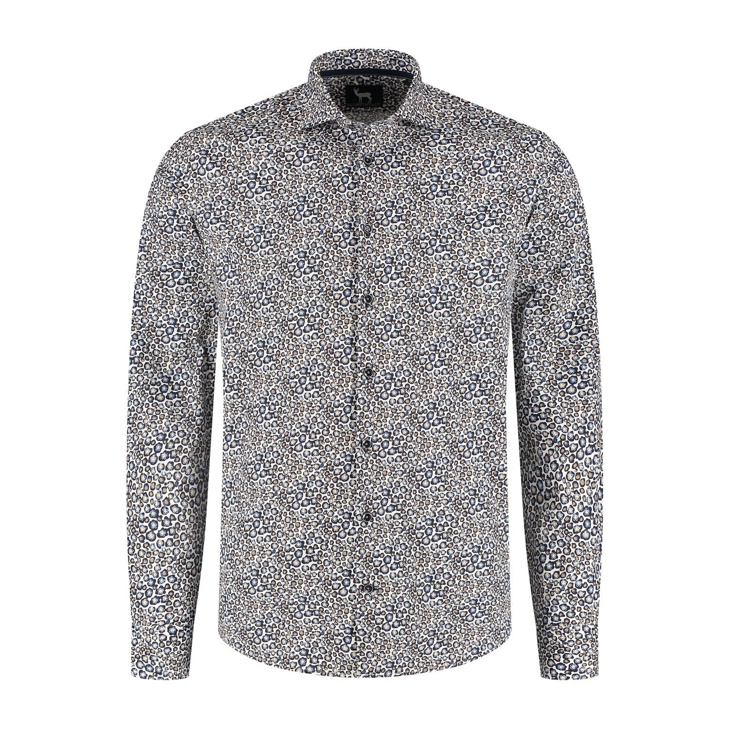 Overhemd Blumfontain bloemprint - Gents