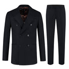 Pak 2 - rij streep blauw - Gents