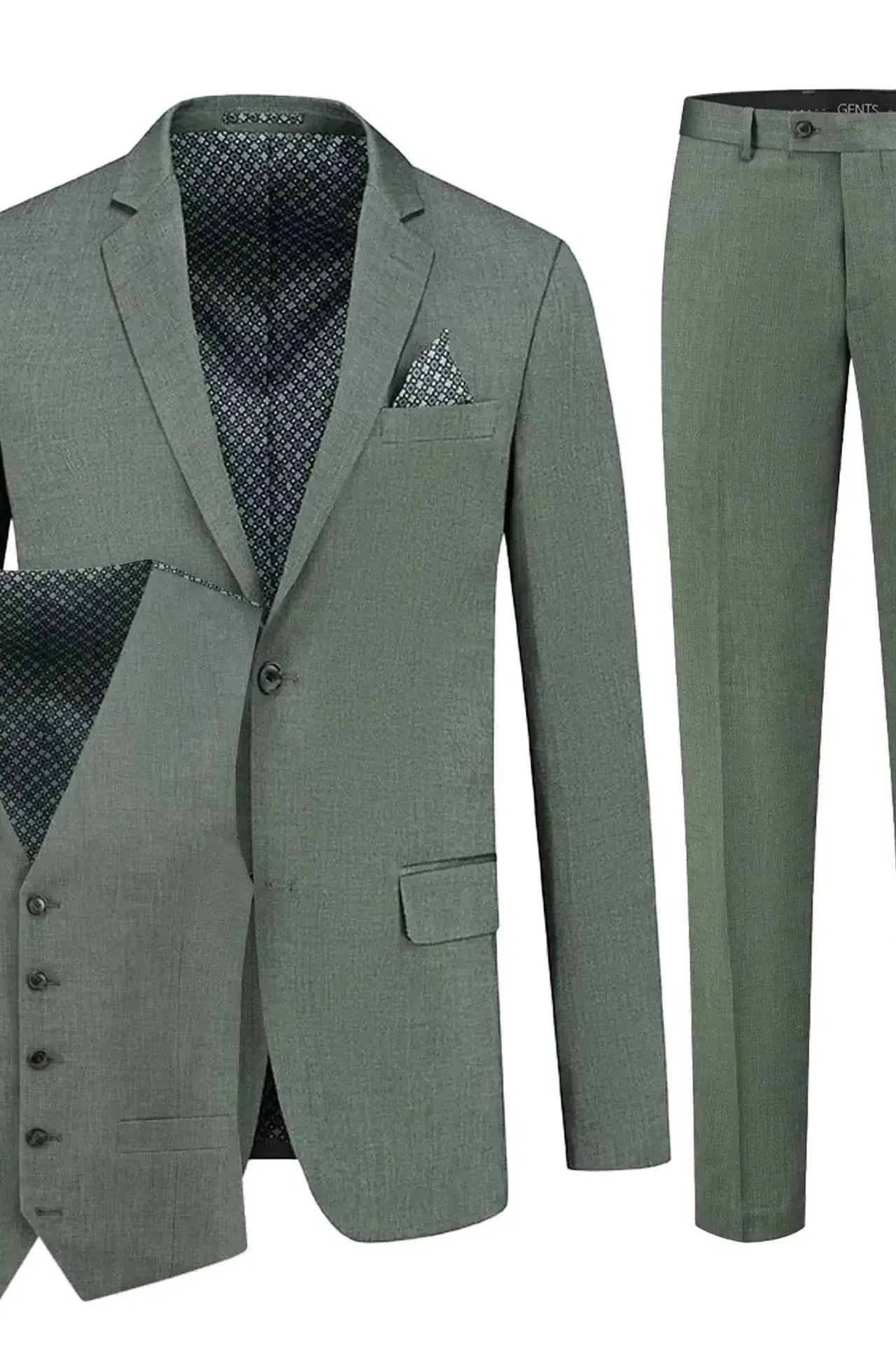 Pak 3 - delig blend groen - Gents