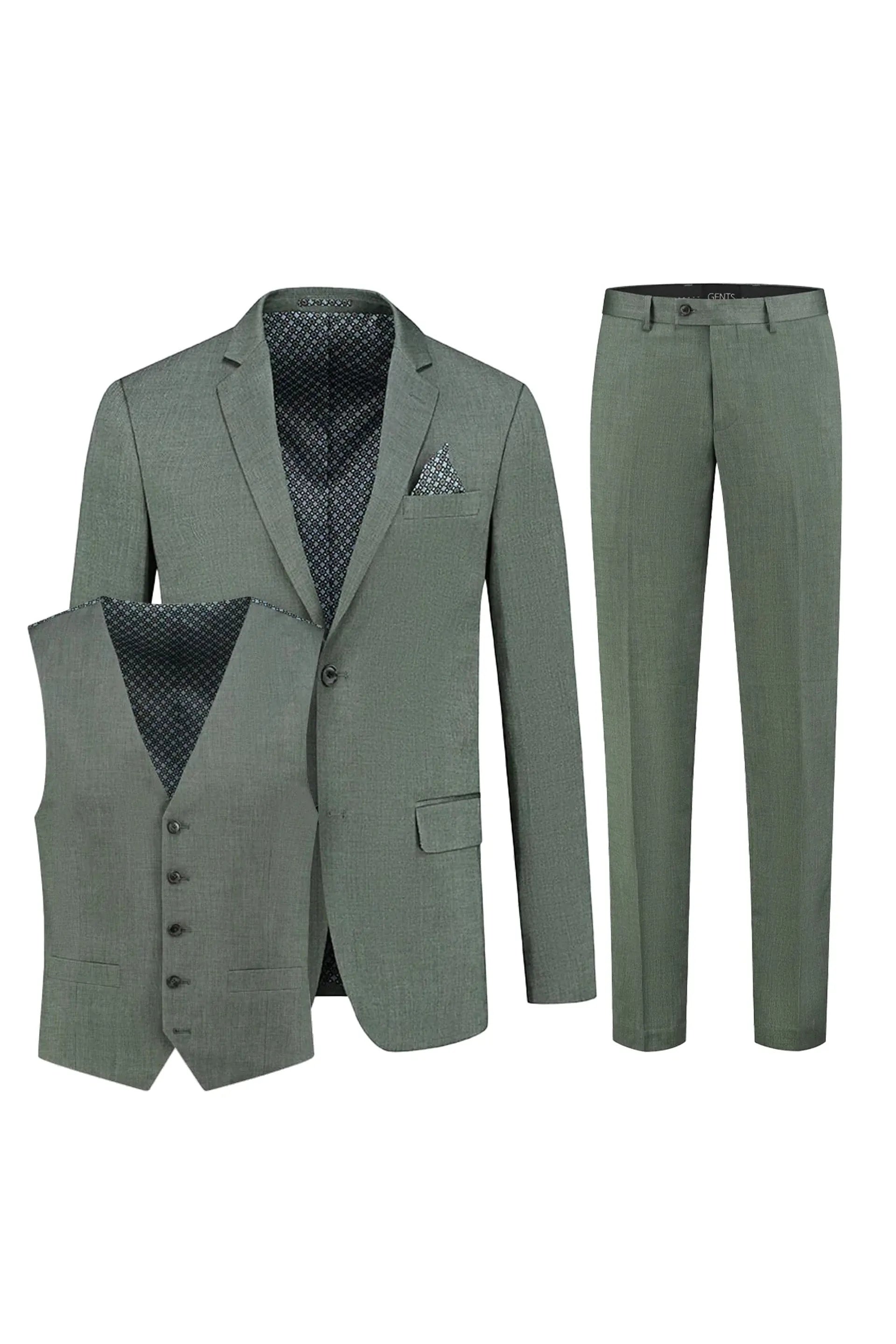 Pak 3 - delig blend groen - Gents