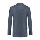 Pak birdseye structuur blauw - Gents