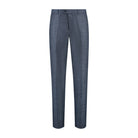 Pak birdseye structuur blauw - Gents