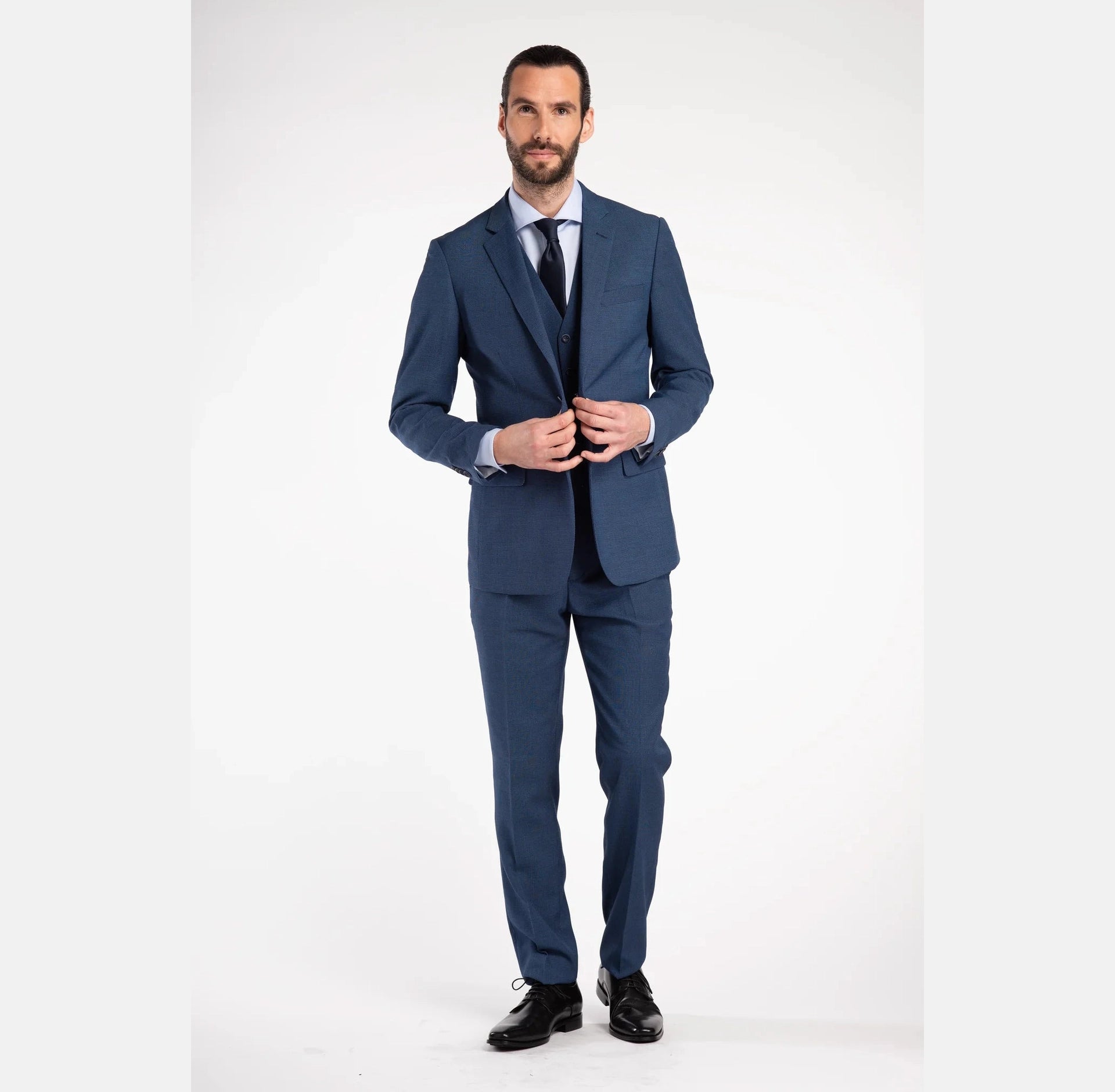 Pak blend royalblue 3 - delig - MixMatch - Gents
