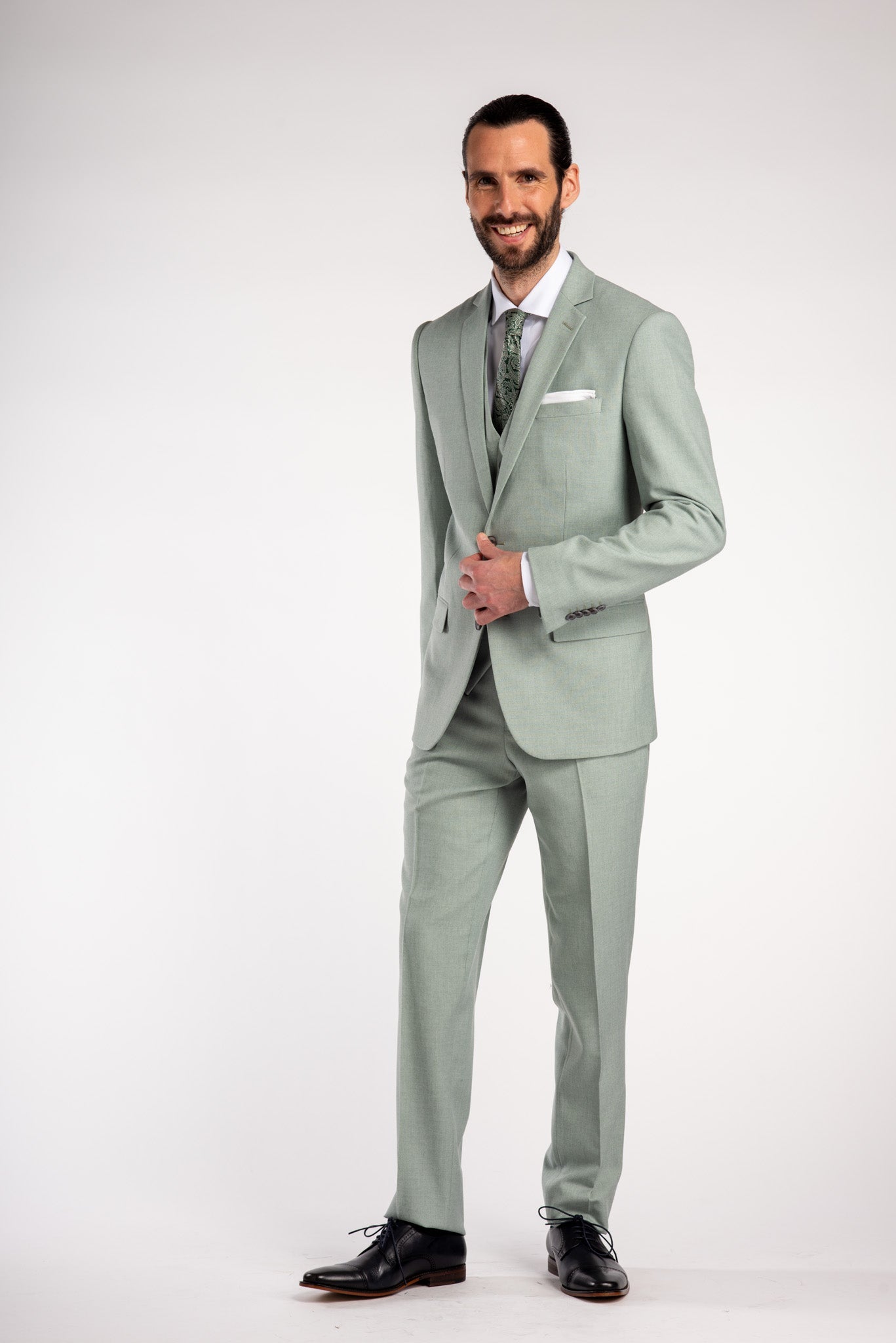 Pak dusty groen - Gents
