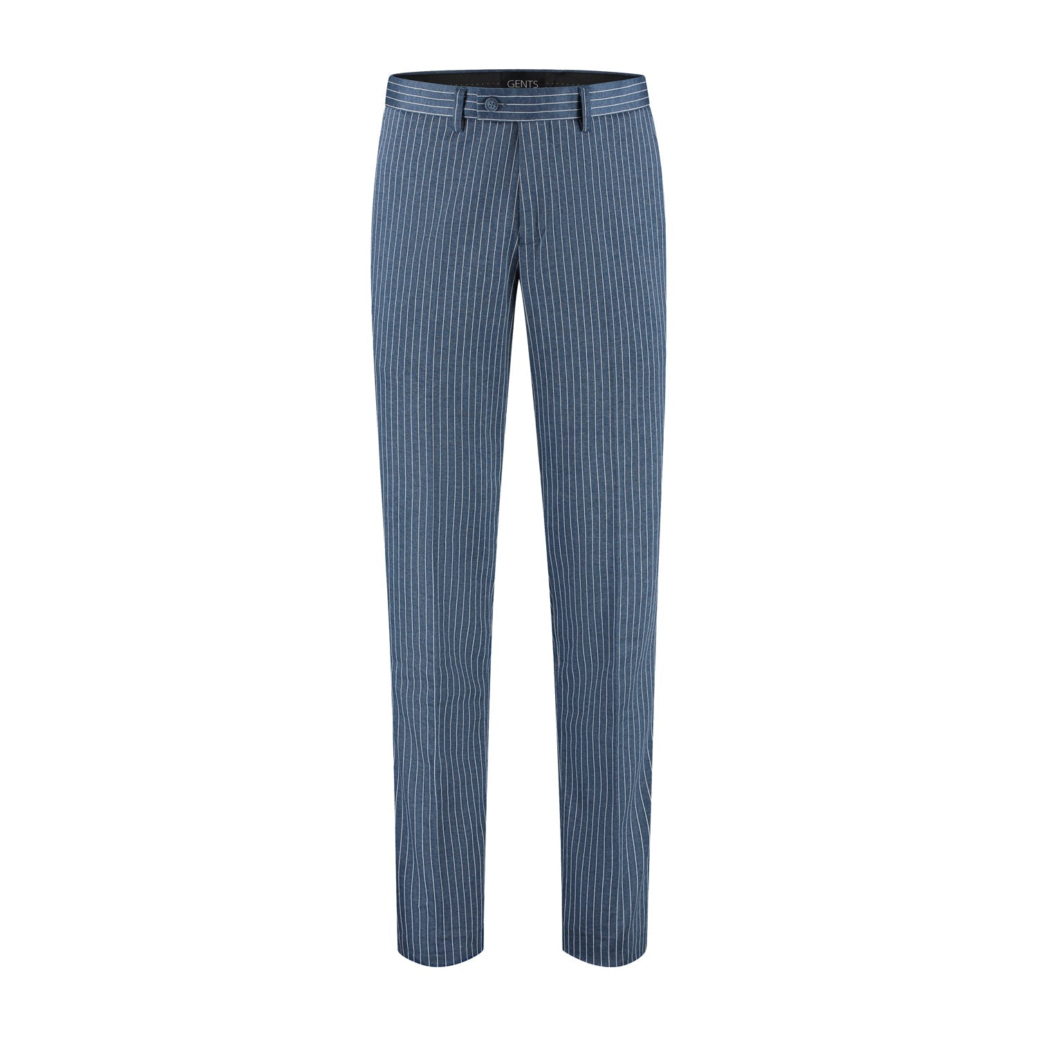 Pak krijtstreep denimblauw - Gents
