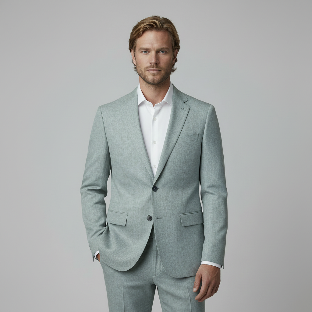 Pak linnenblend correcte kleur