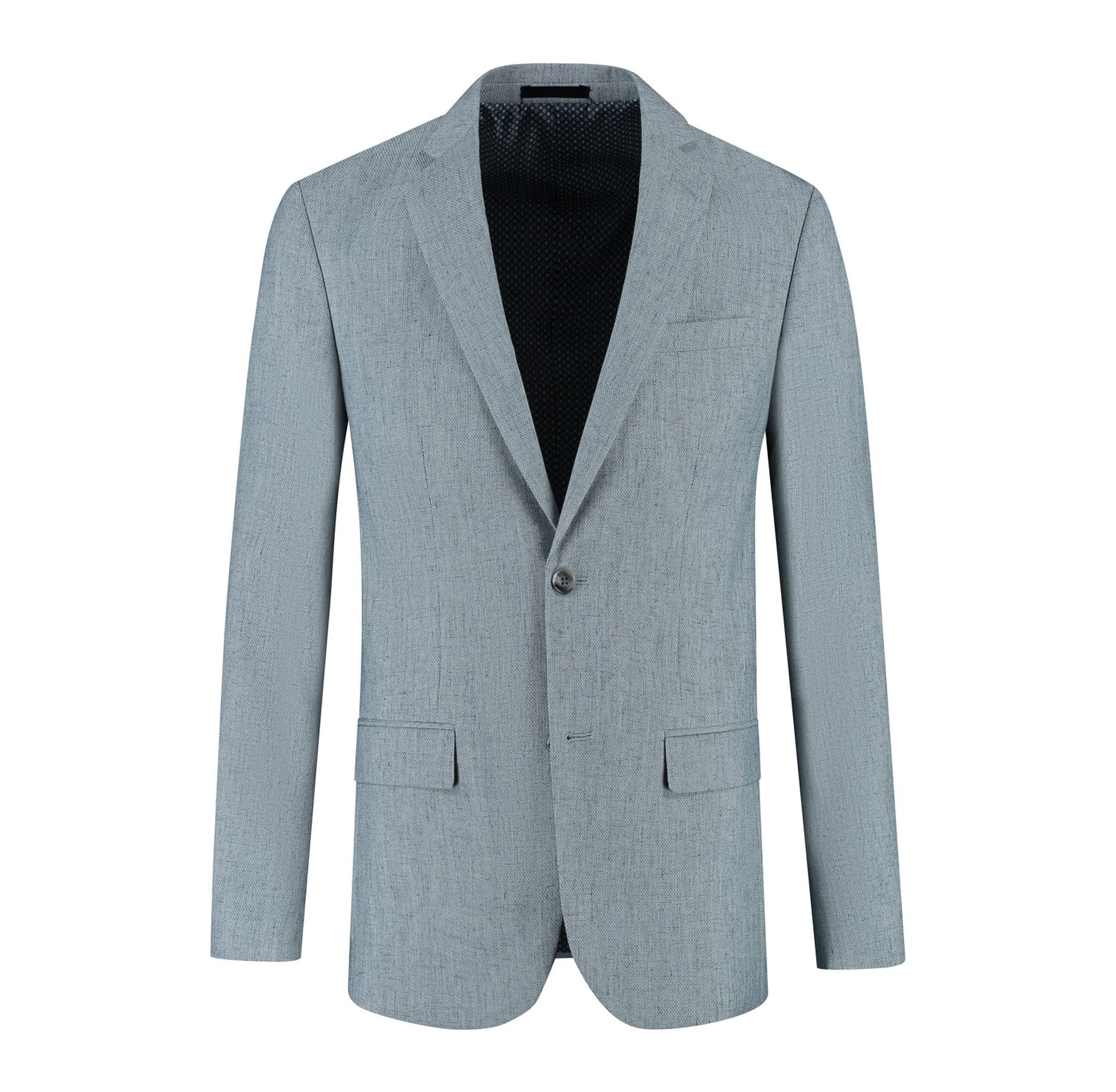 Pak linnenblend mistgroen - Gents
