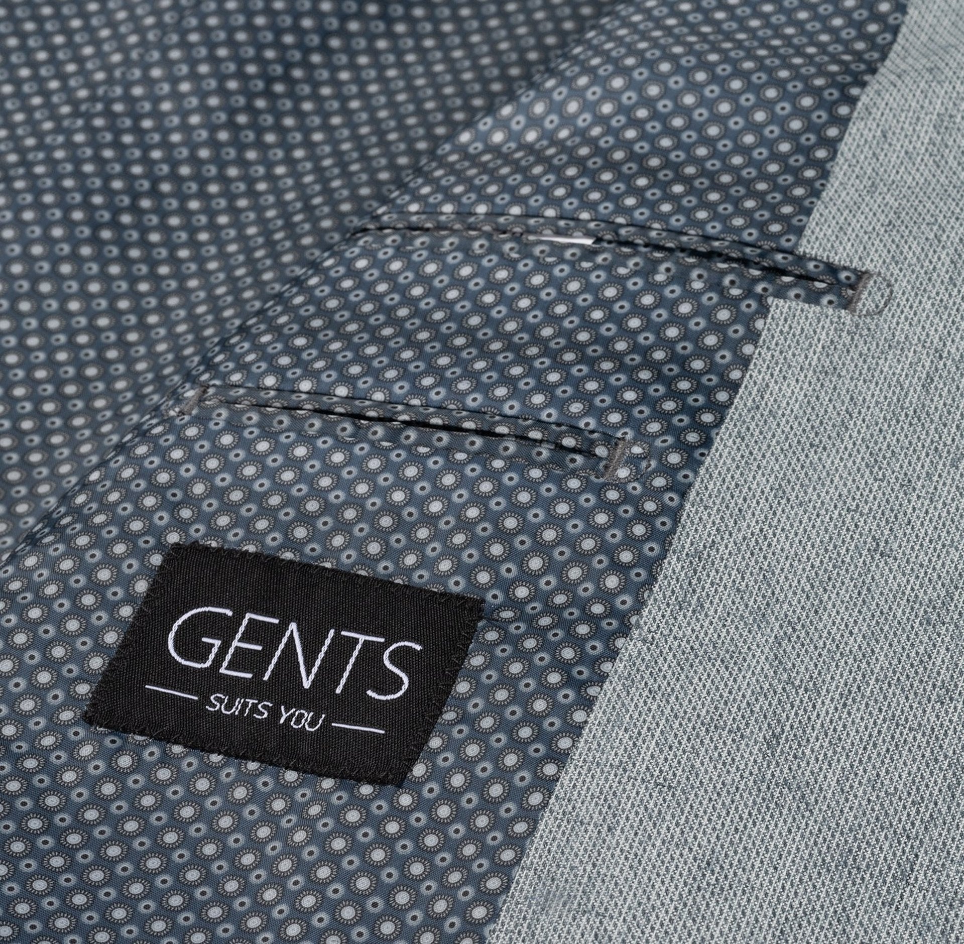 Pak linnenblend mistgroen - Gents