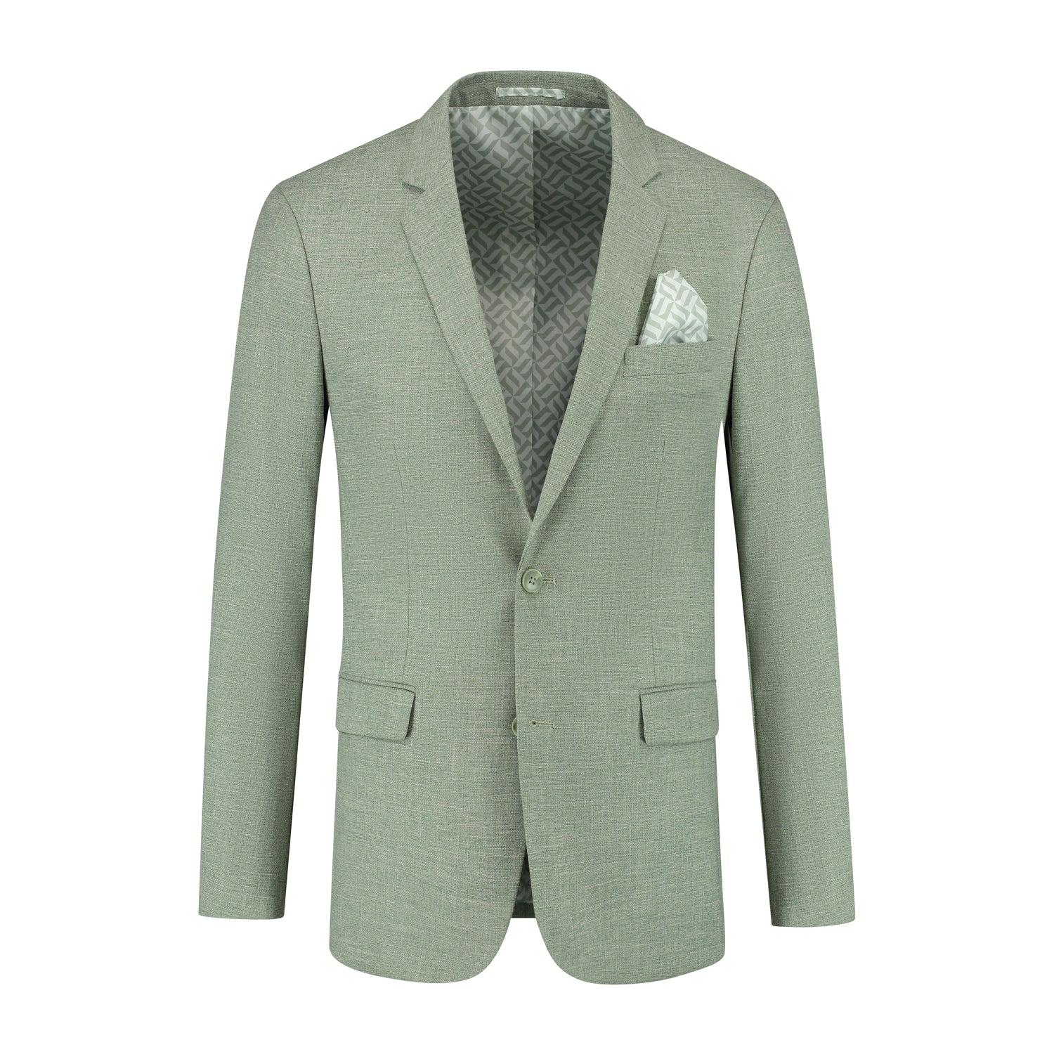Pak linnenlook saliegroen 3 - delig - Gents