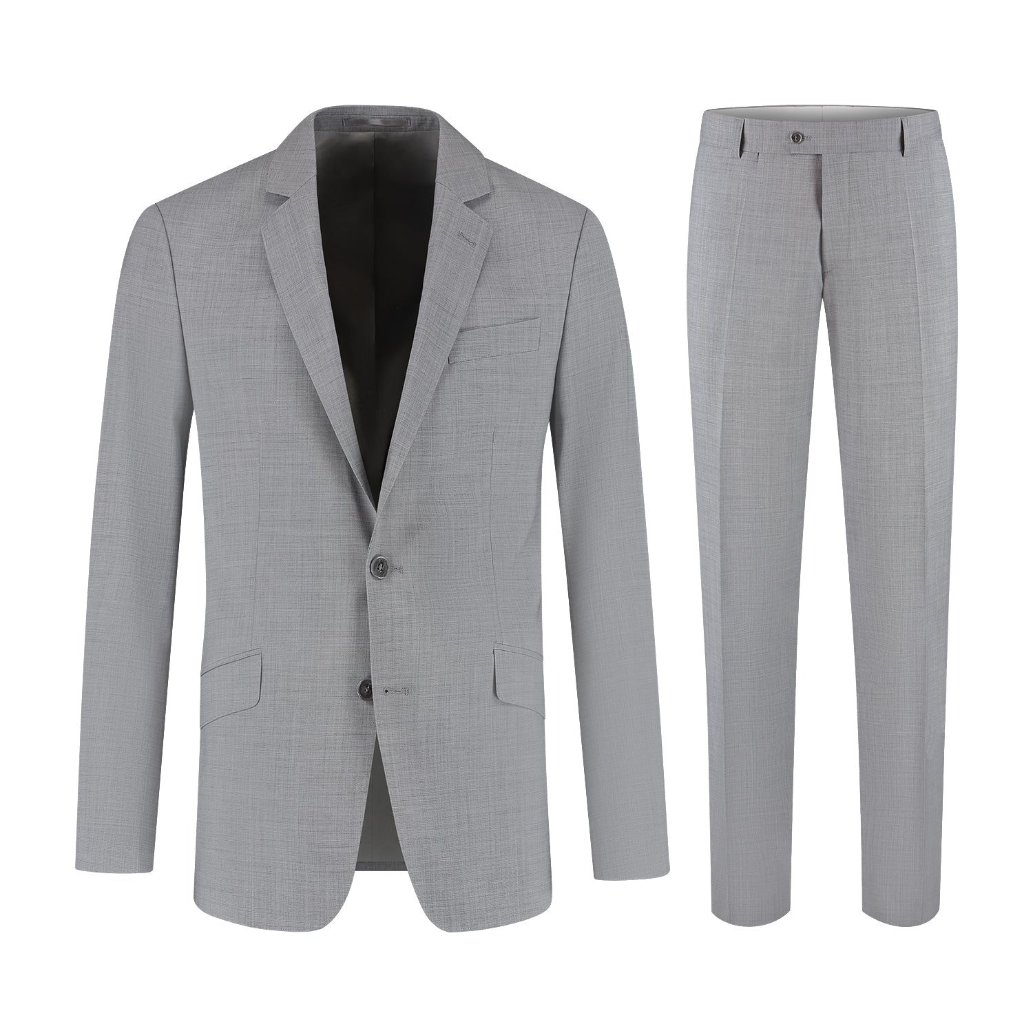 Pak melange Sheffield grijs - Gents