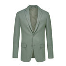 Pak pinstripe groen 3 - delig - Gents