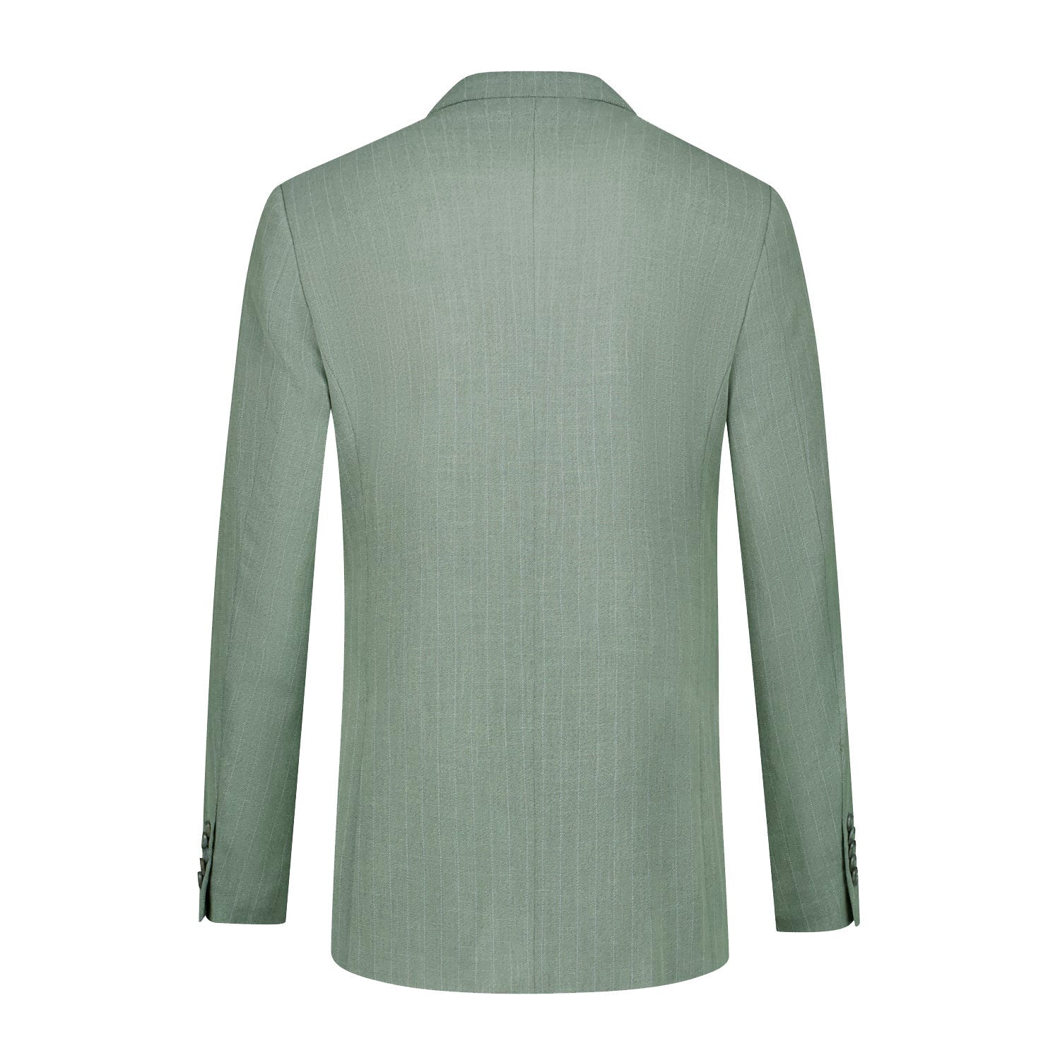 Pak pinstripe groen 3 - delig - Gents