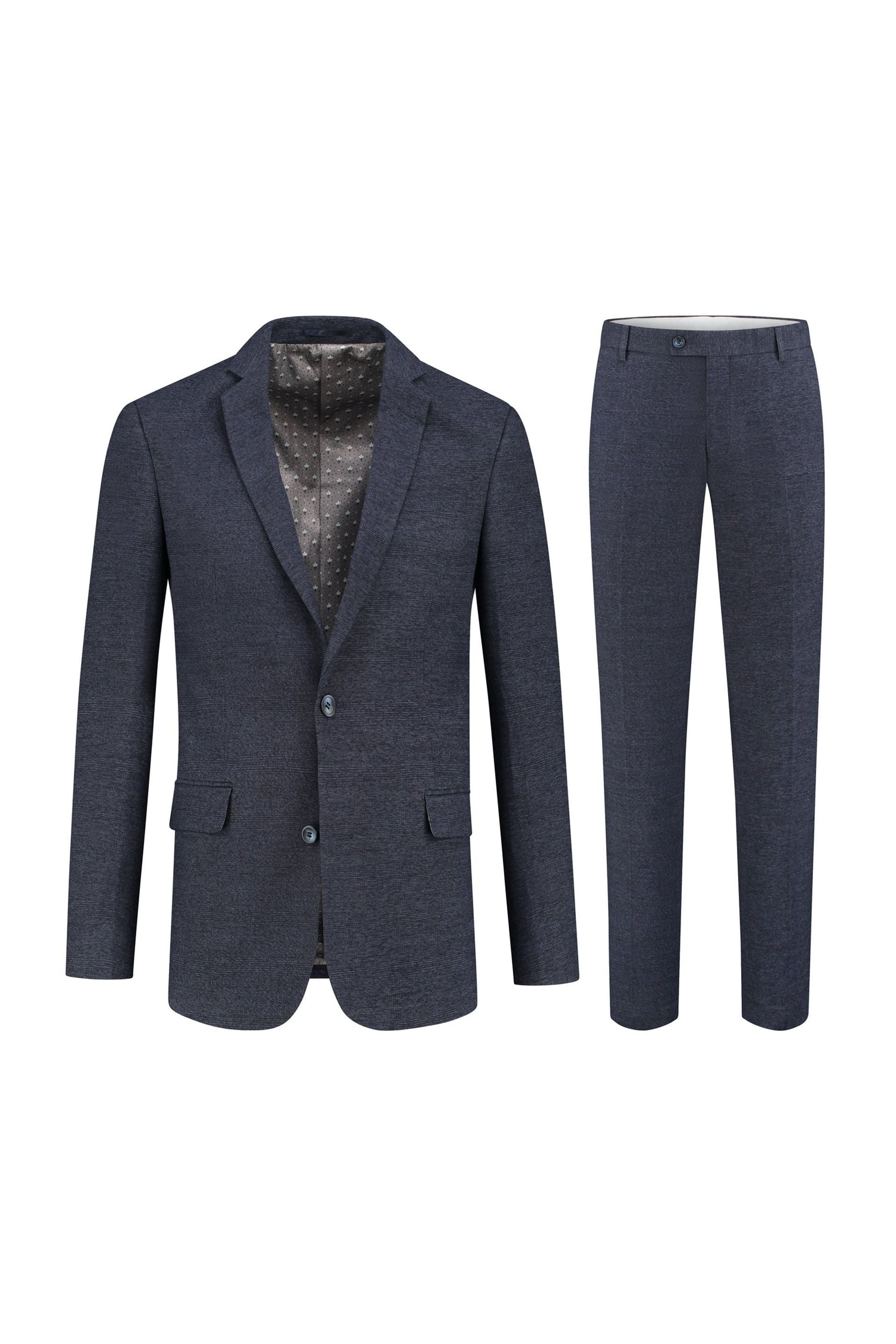 Pak ruit stretch blauw - Gents