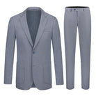 Pak stretch blauwgrijs 2 - delig - Gents