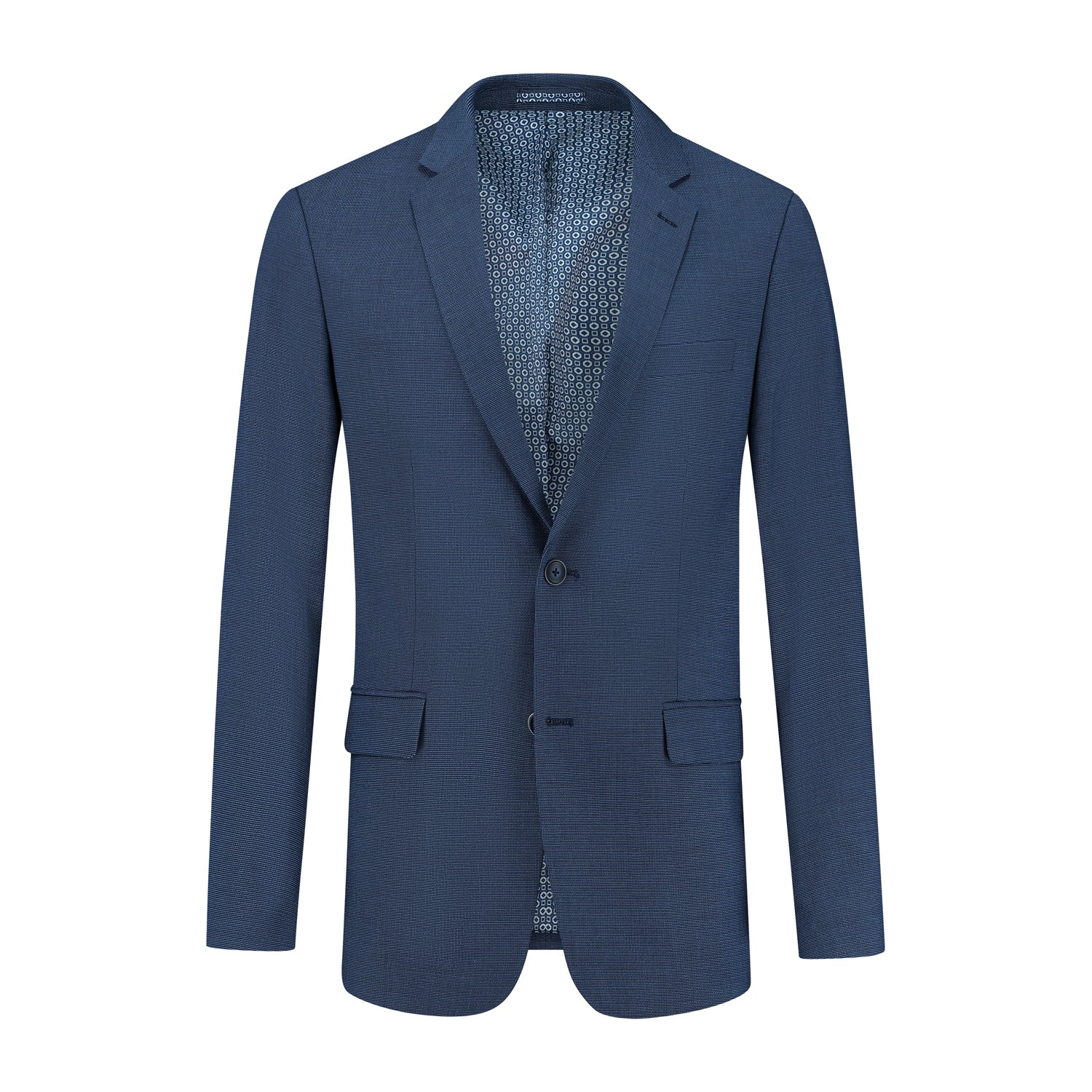Pak structuur royalblue - Gents