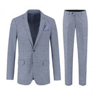 Pak structuur steenblauw 2 - delig - Gents