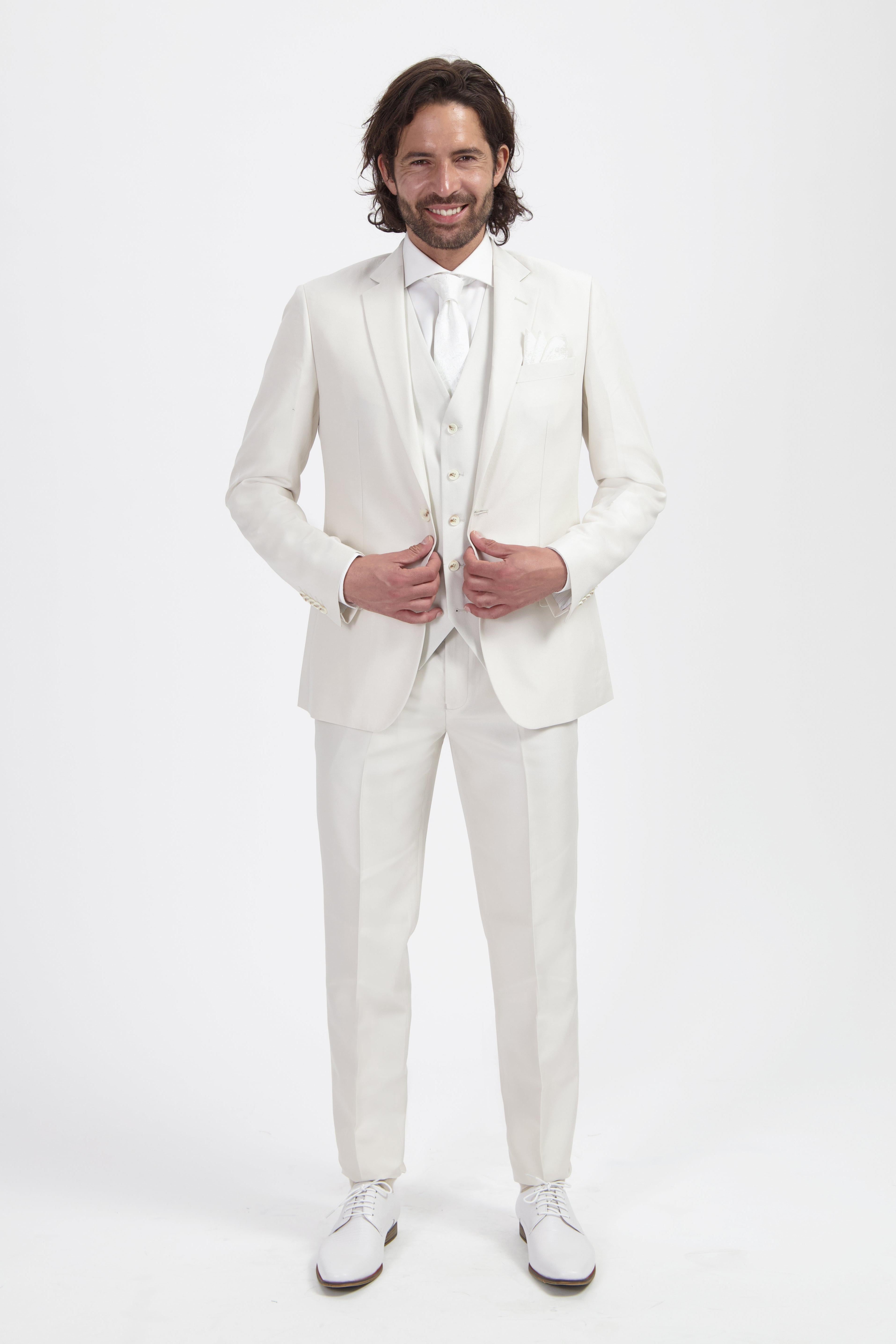 Pak ivoorwit 3-delig