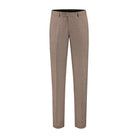 Pantalon linnenlook bruin - Gents
