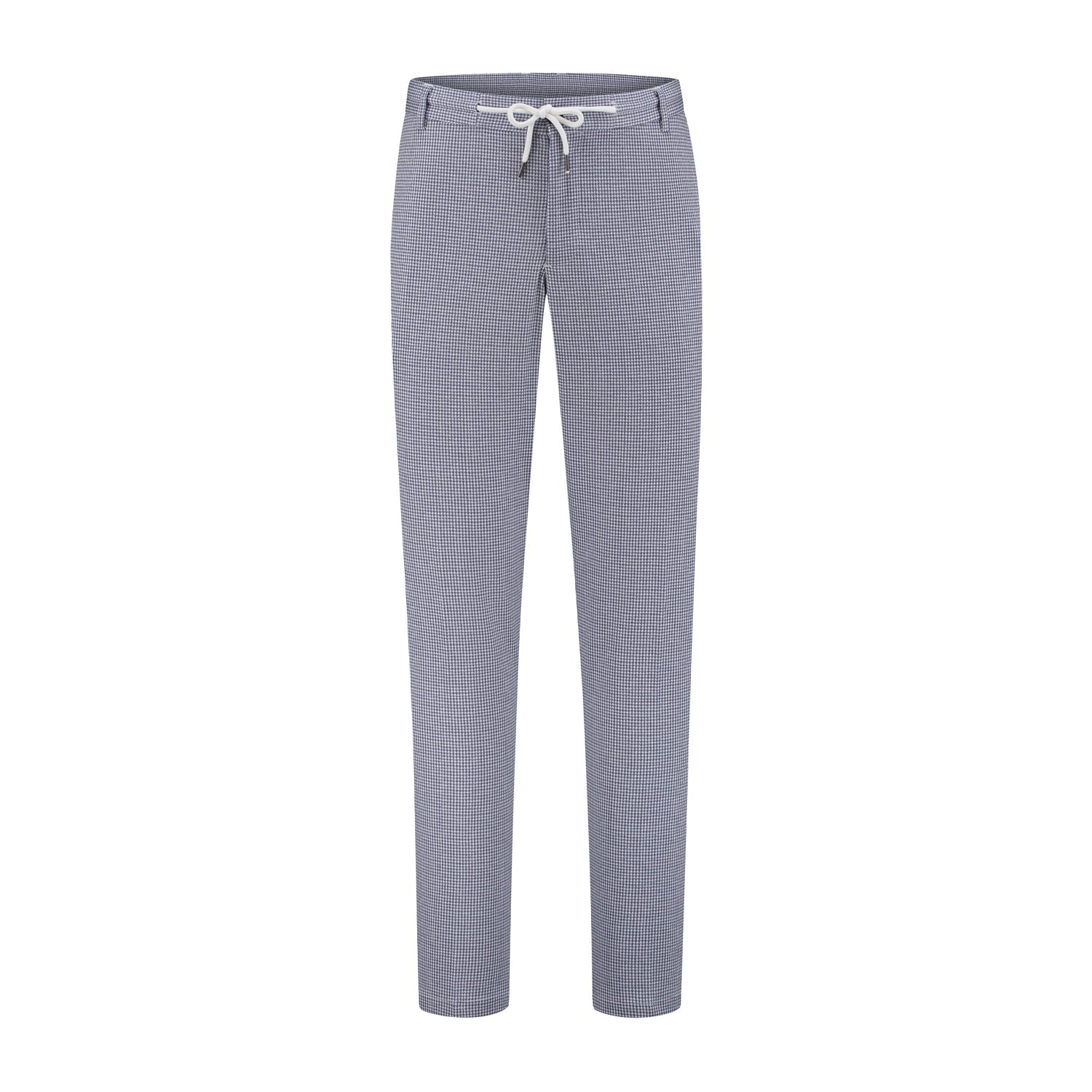 Pantalon pied - de - poule blauw - Gents