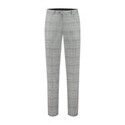 Pantalon ruit lichtgrijs - Gents