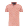 Polo pinstripe brique - Gents