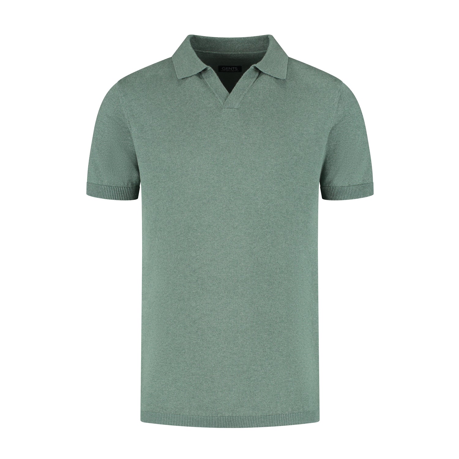 Polo Riva katoen groen - Gents