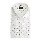 Print kever wit - Gents