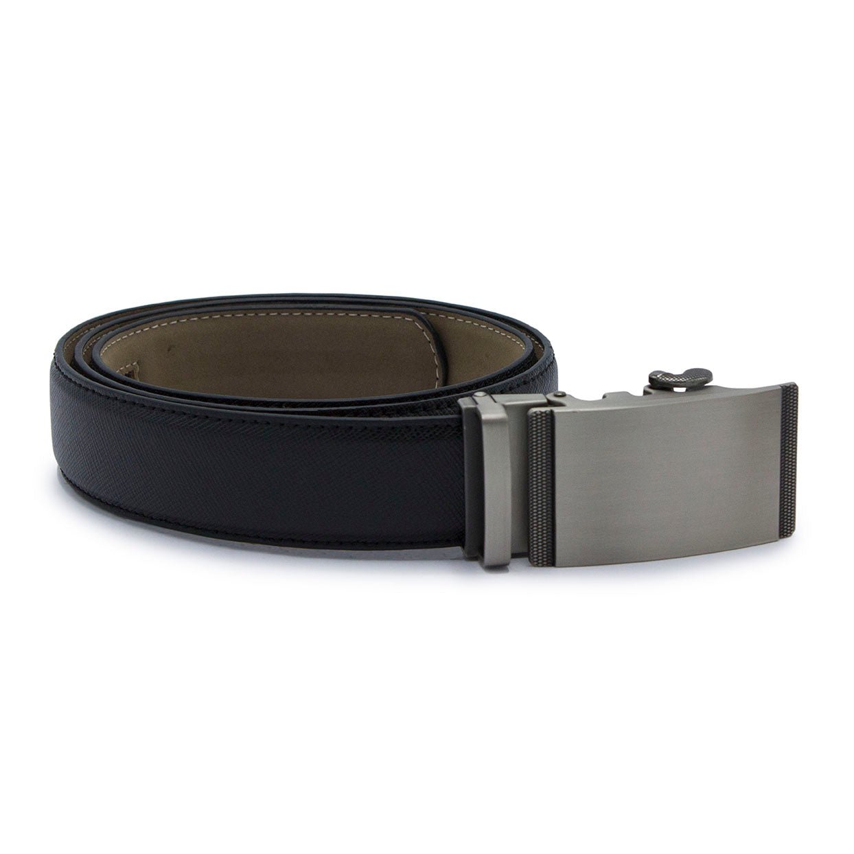 Riem clickgesp structuur zwart - Gents