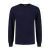 Roundneck structuur blauw - Gents