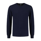Roundneck structuur blauw - Gents