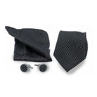 Set stropd manch poch zwart met stip - Gents