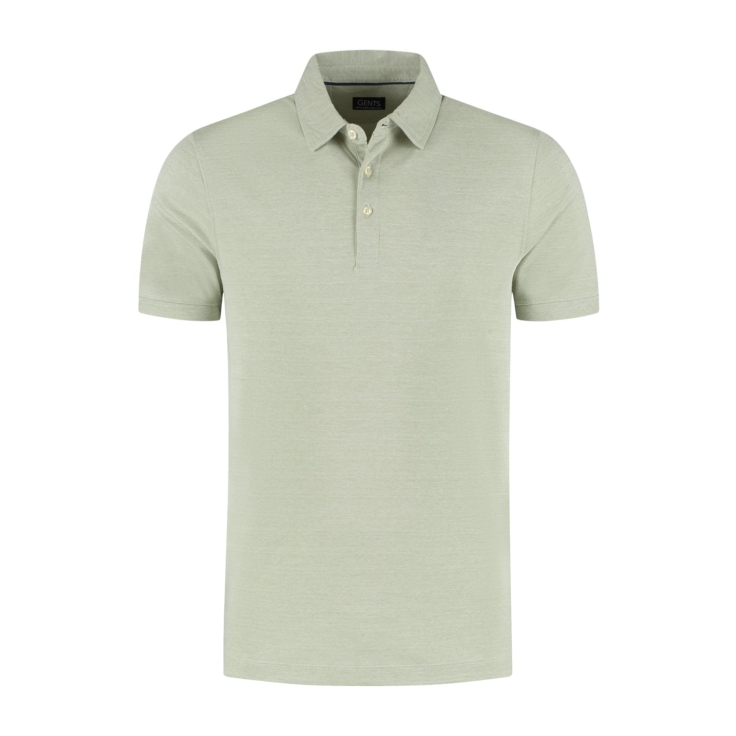 Shirt - polo 2 - tone groen - Gents