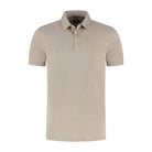 Shirt - polo 2 - tone zand - Gents