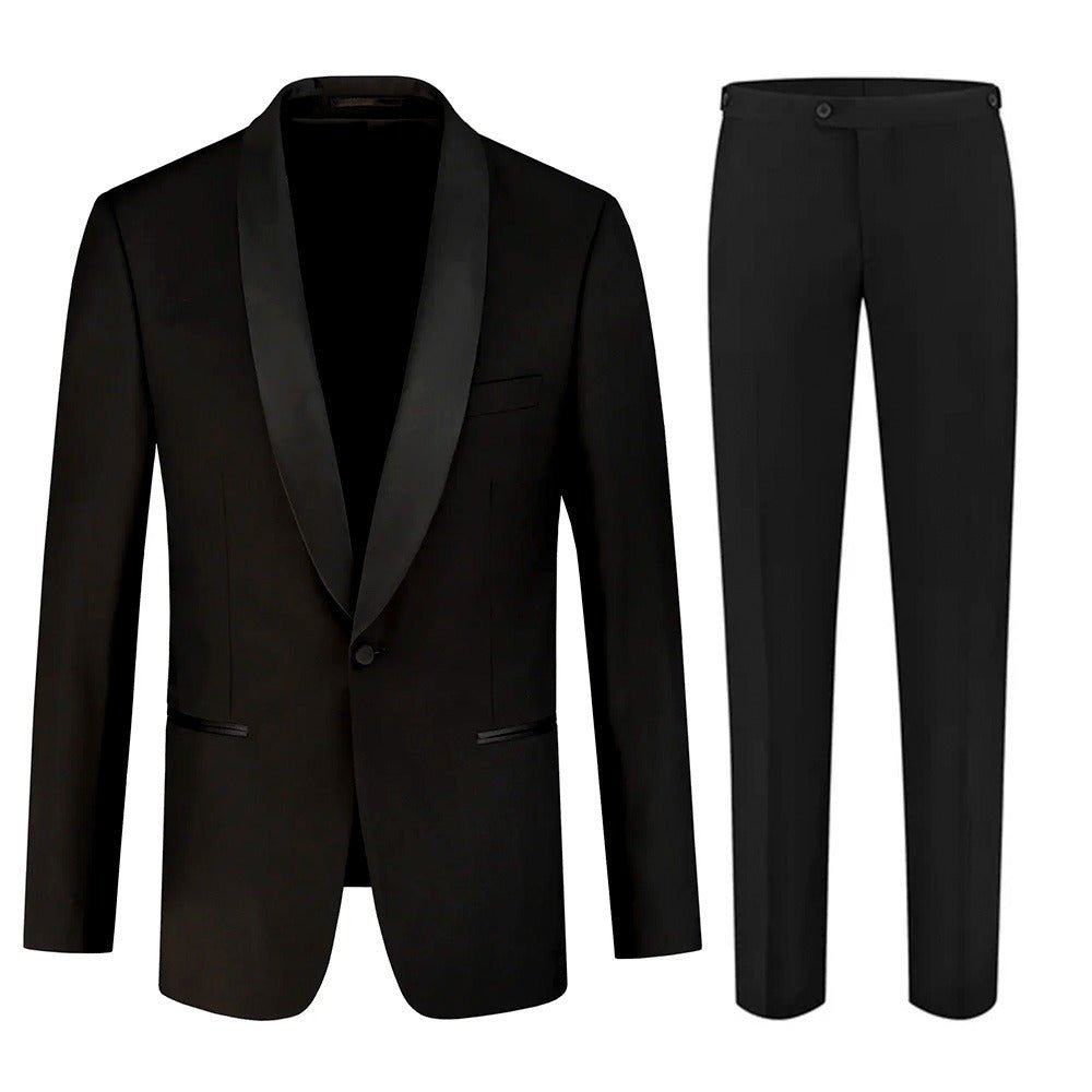 Smoking Shawlkraag 2 - delig polywol - Gents