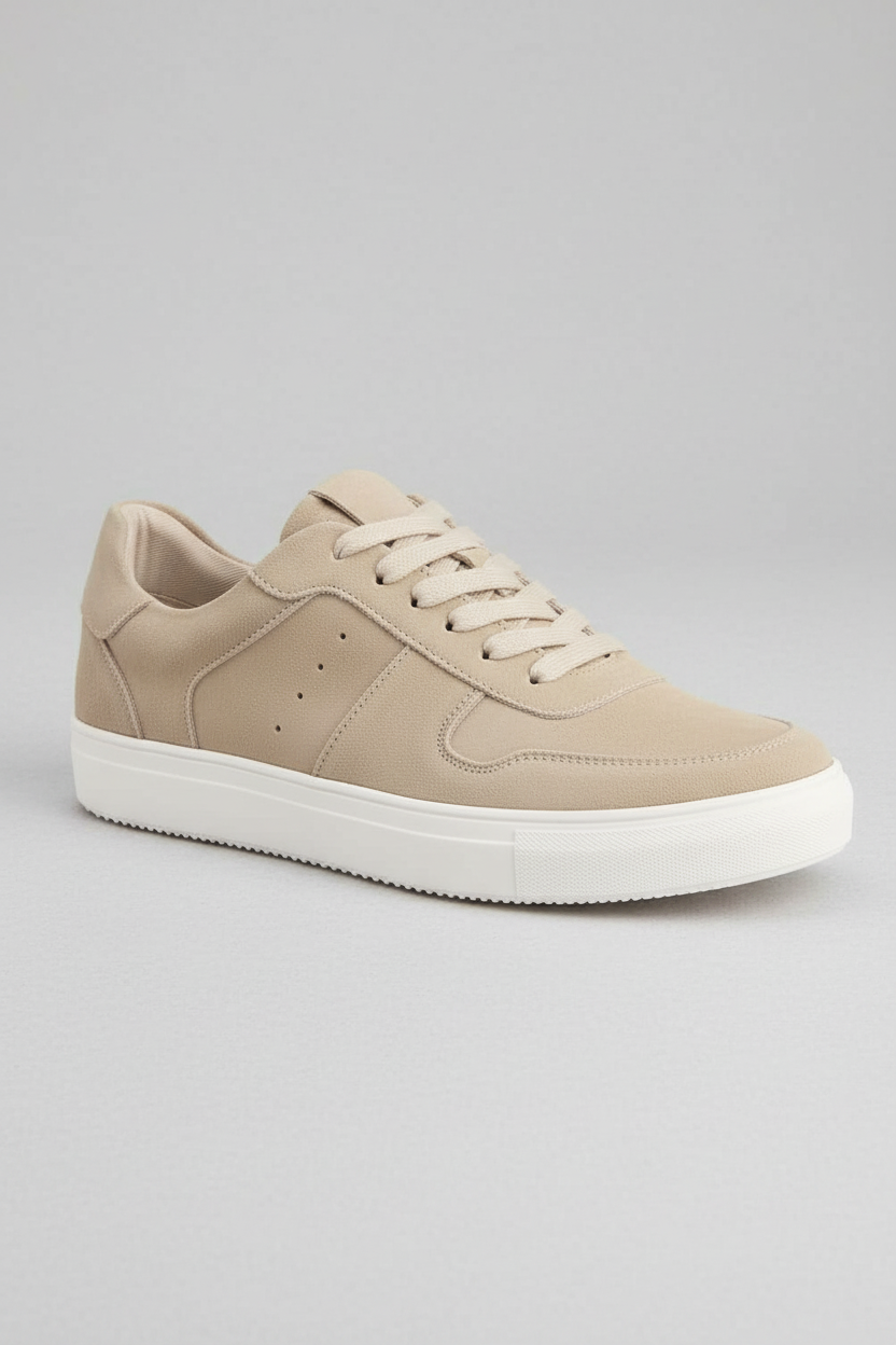Sneaker suede zand