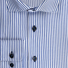 streep blauw - wit - Gents