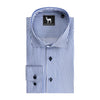 streep blauw - wit - Gents