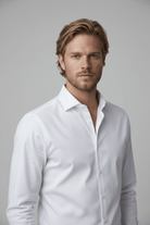 Studio foto wit overhemd