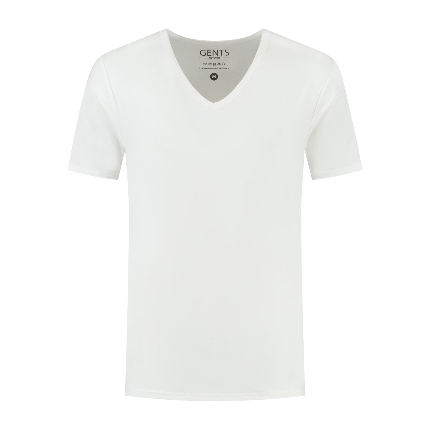 T-shirts 2 pack bamboe V - hals - Gents