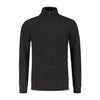 Trui halfzip groen grijs - Gents