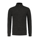 Trui halfzip groen grijs - Gents