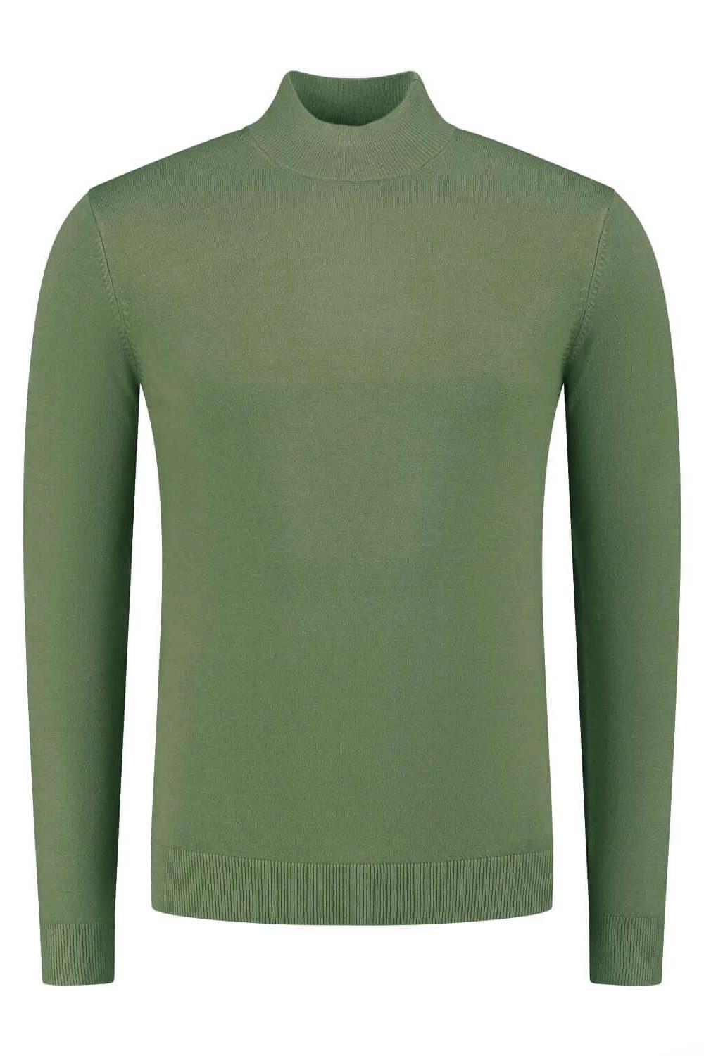 Turtle neck groen - Gents