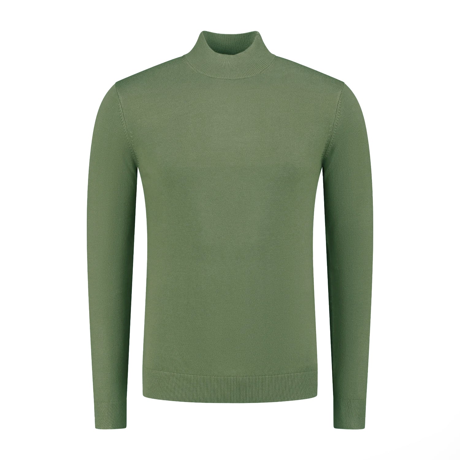 Turtle neck groen