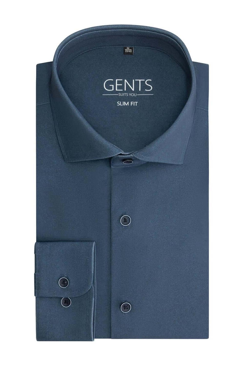 Uni blauw 4 - way stretch - Gents